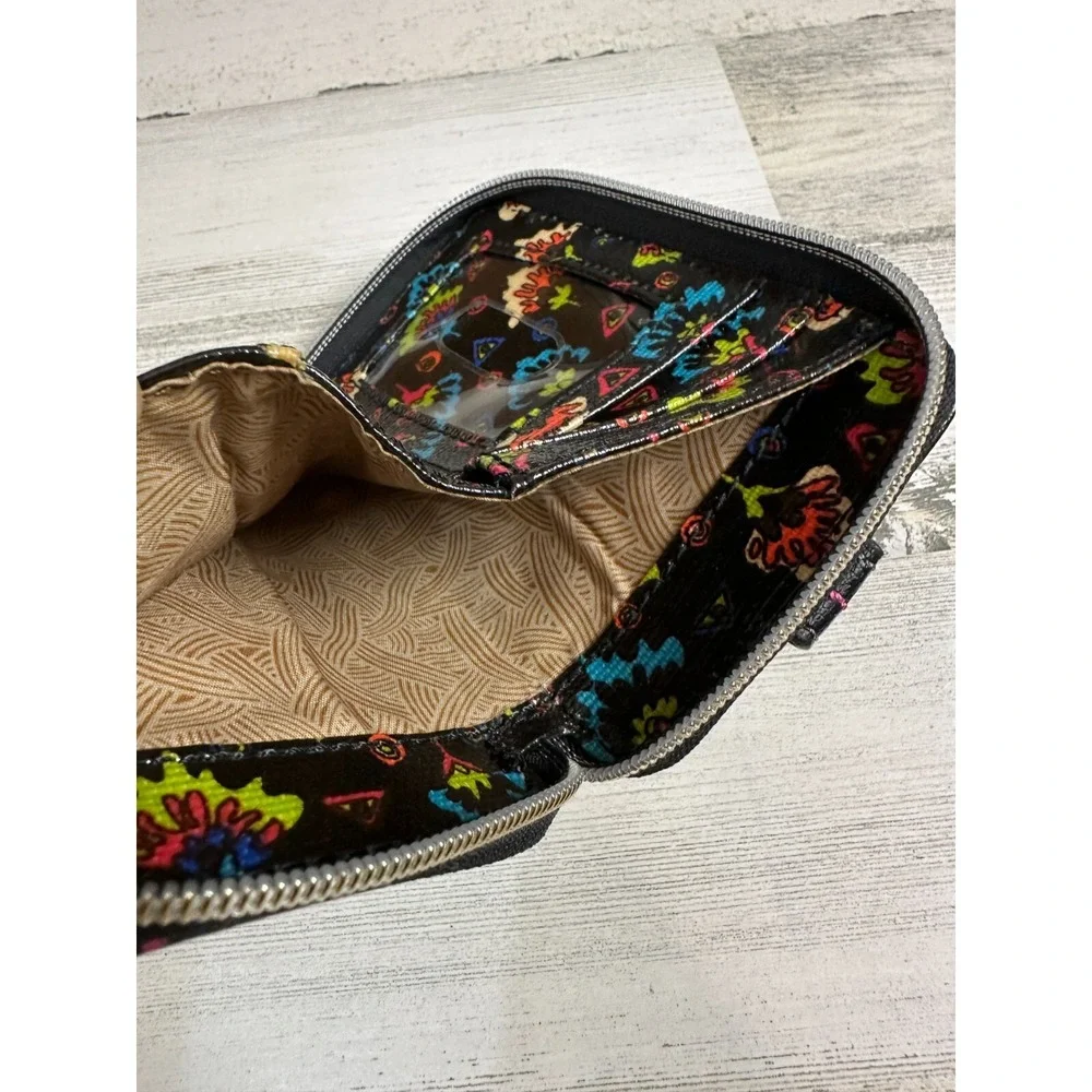 Sakroots Zip Around Wristlet‎ Wallet Cardholder Abstract Tribal Colorful Aztec